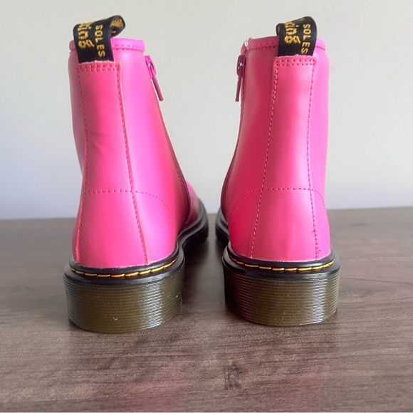 DR. MARTENS Junior 1460 Lace Up Girls Boots Size 4 SKU#241181 - Picture 6 of 11